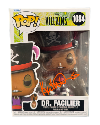 Keith David Signed Funko Pop Disney Dr. Facilier Autographed JSA COA