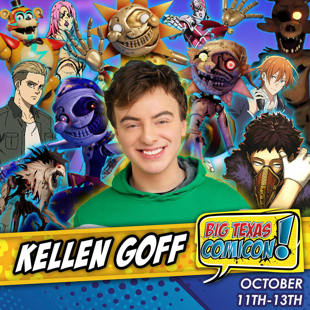 Kellen Goff Official Autograph Mail-In Service - Big Texas Comicon 2024