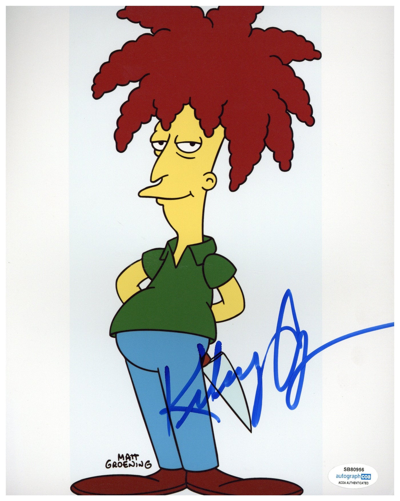 Kelsey Grammer Signed 8x10 Photo The Simpsons Authentic Autographed ACOA