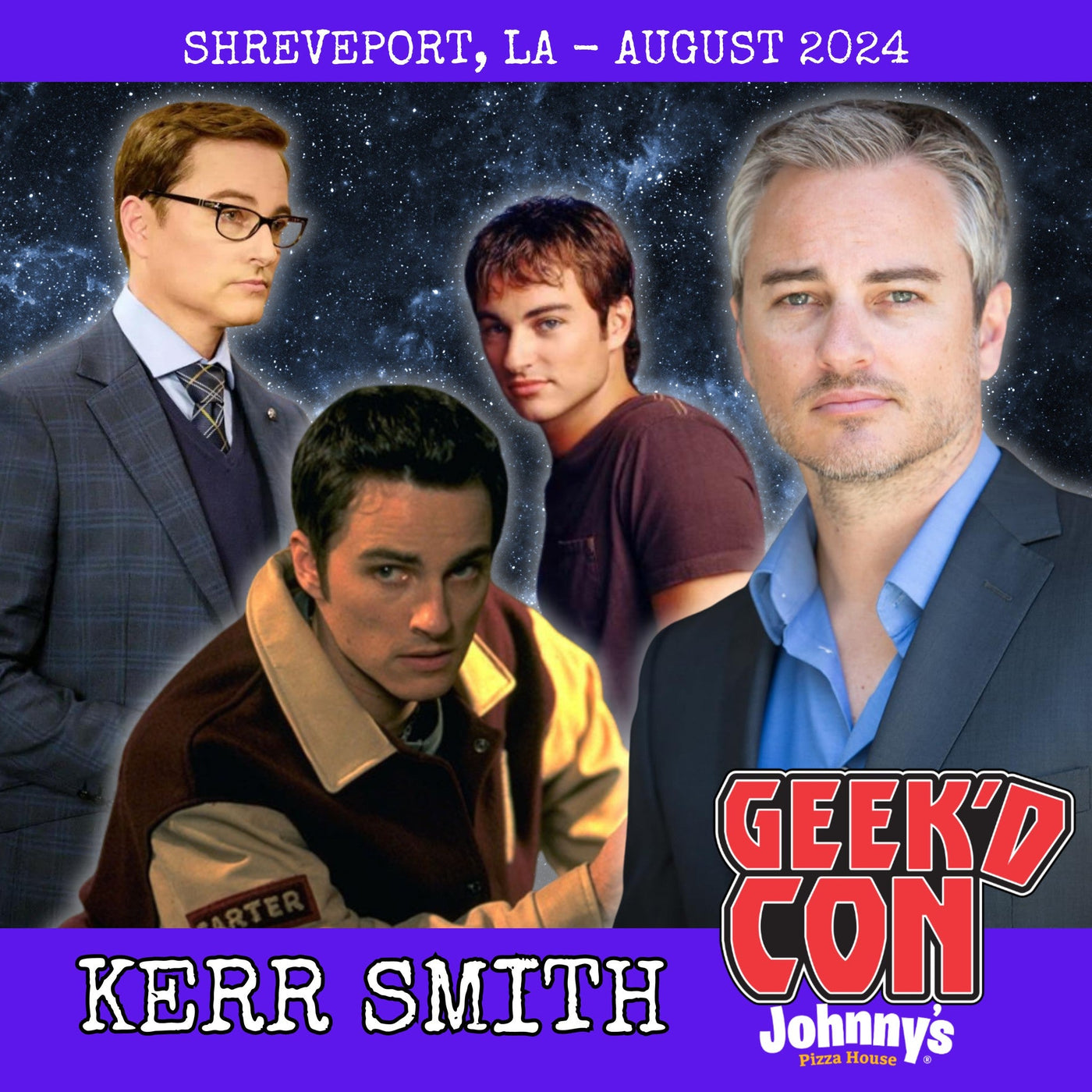 Kerr Smith Official Autograph Mail-In Service - Geek'd Con 2024