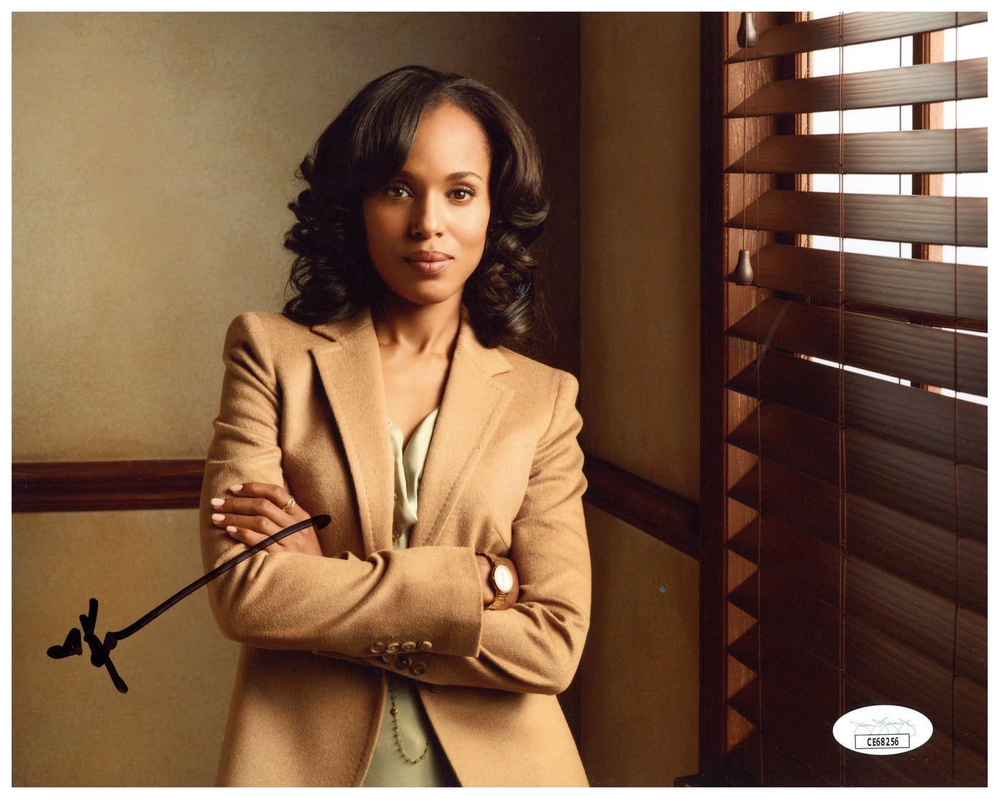 Kerry Washington Signed 8x10 Photo Scandal Autographed JSA COA 3