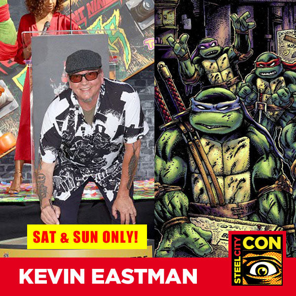 Kevin Eastman Official Autograph Mail-In Service - Steel City Con August 2024