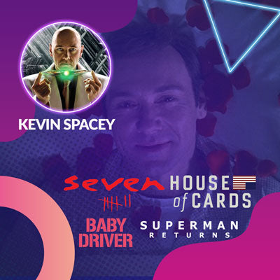 Kevin Spacey Official Autograph Mail-In Service - Albuquerque Comic Con 2025