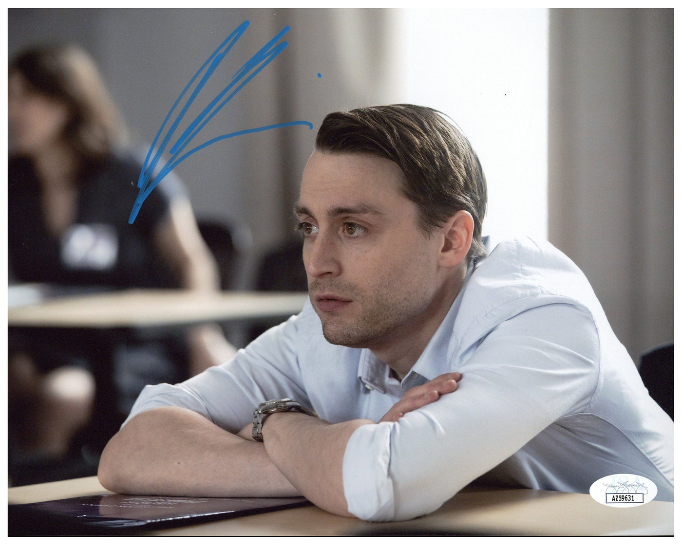 Kieran Culkin Signed 8x10 Photo Succession Autographed JSA COA 10