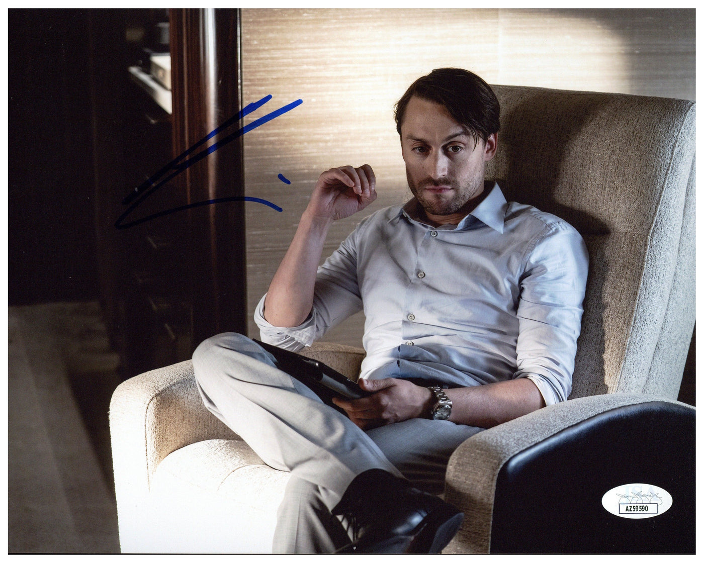 Kieran Culkin Signed 8x10 Photo Succession Autographed JSA COA 2