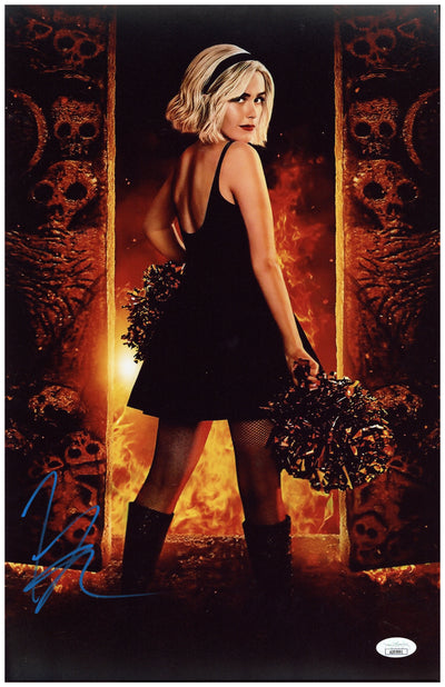 Kiernan Shipka Signed 11x17 Photo Chilling Adventures of Sabrina Autographed JSA COA