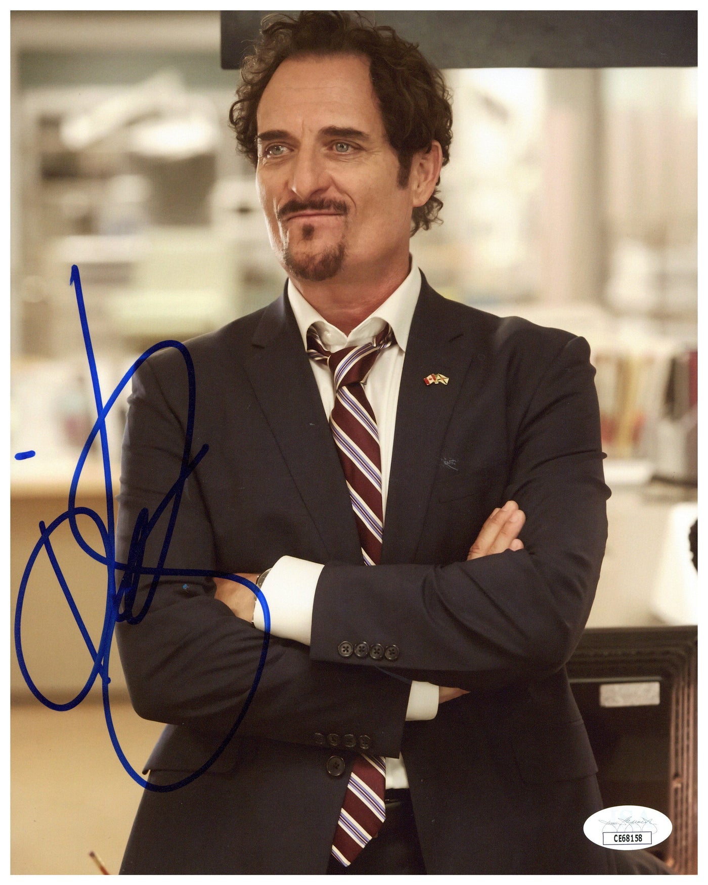 Kim Coates Signed 8x10 Photo Goon Autographed JSA COA