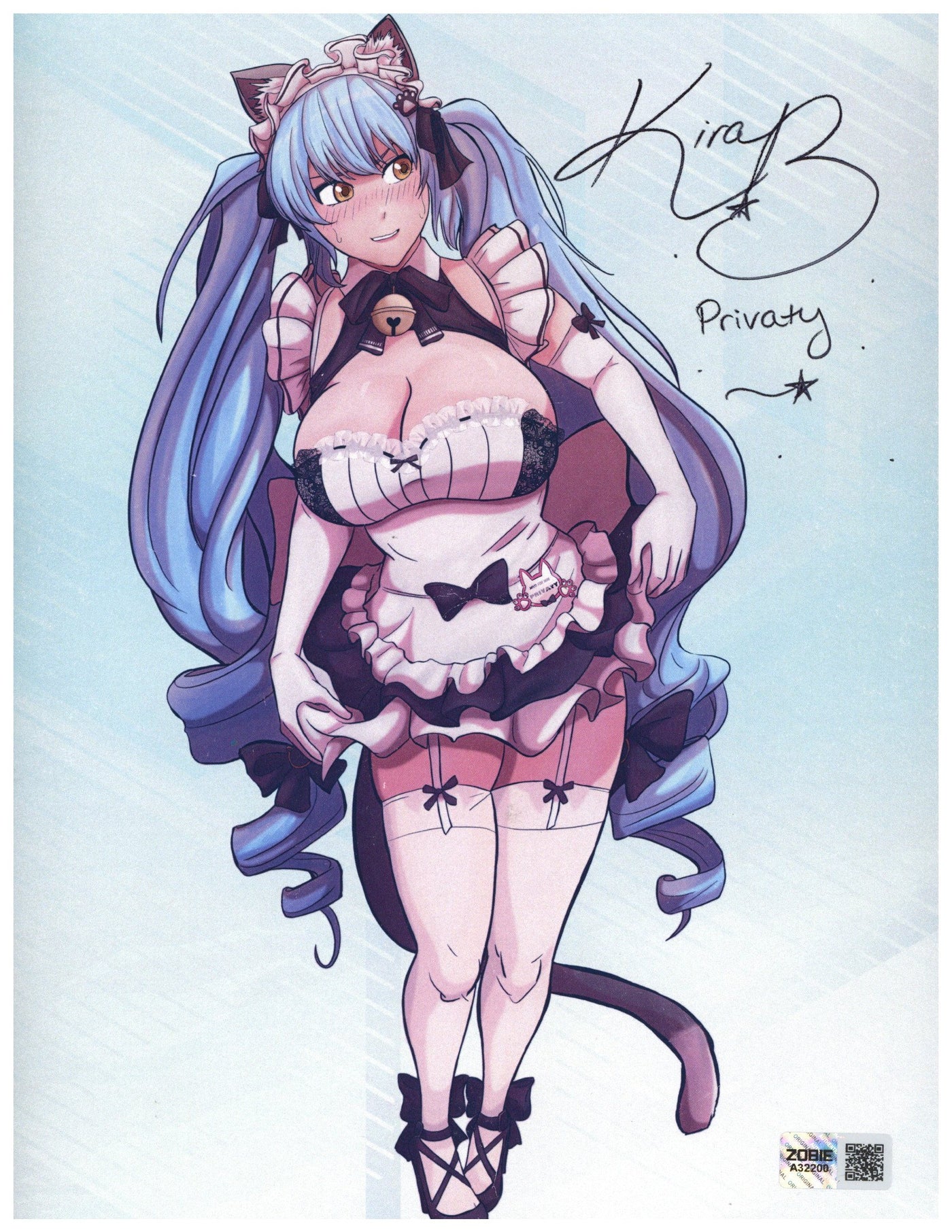 Kira Buckland Signed 8.5x11 Photo Goddess of Victory Autographed Zobie COA