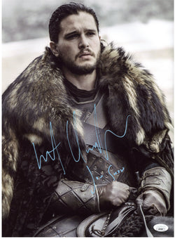 Image of Kit Harington Signed 12x16 Photo Game of Thrones Jon Snow Autographed JSA COA #3