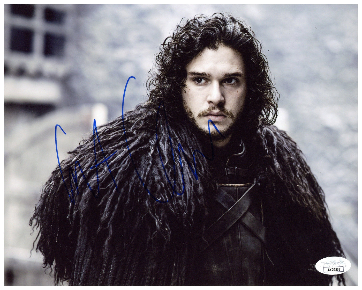 Kit Harington Signed 8x10 Photo Game of Thrones Jon Snow Autographed JSA COA #2