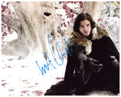 Image of Kit Harington Signed 8x10 Photo Game of Thrones Jon Snow Autographed JSA COA