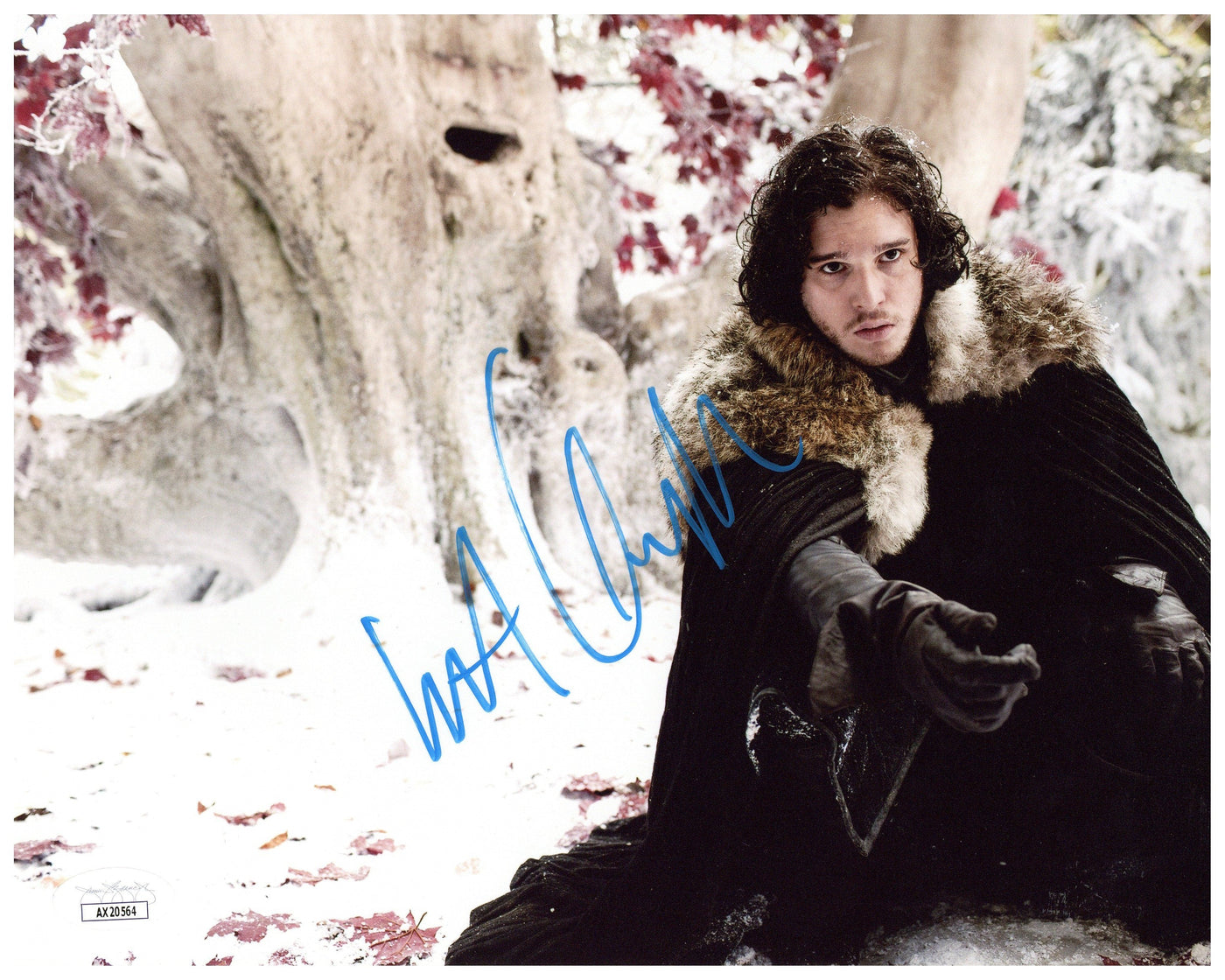 Kit Harington Signed 8x10 Photo Game of Thrones Jon Snow Autographed JSA COA