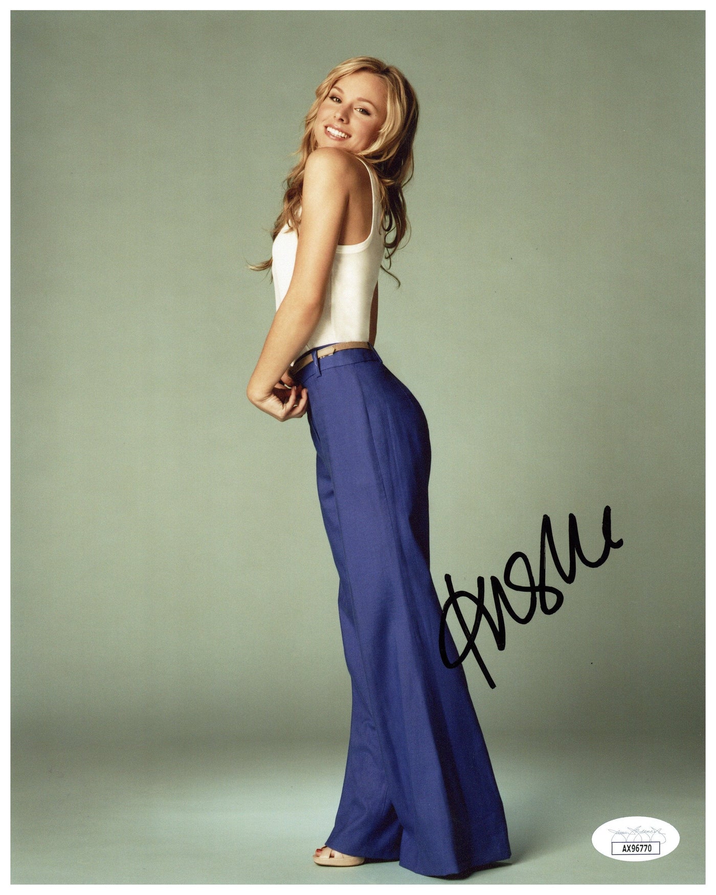 Kristen Bell Signed 8x10 Photo Forgetting Sarah Marshall Autographed JSA COA #2