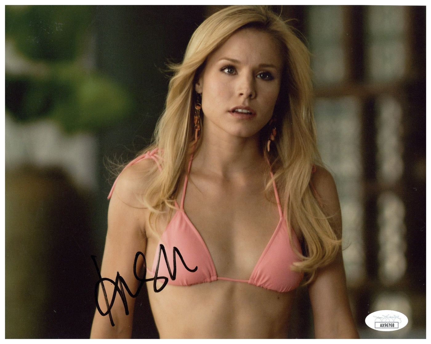 Kristen Bell Signed 8x10 Photo Forgetting Sarah Marshall Autographed JSA COA