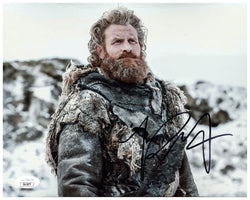 Image of Kristofer Hivju Signed 8x10 Photo Game of Thrones Autographed JSA COA