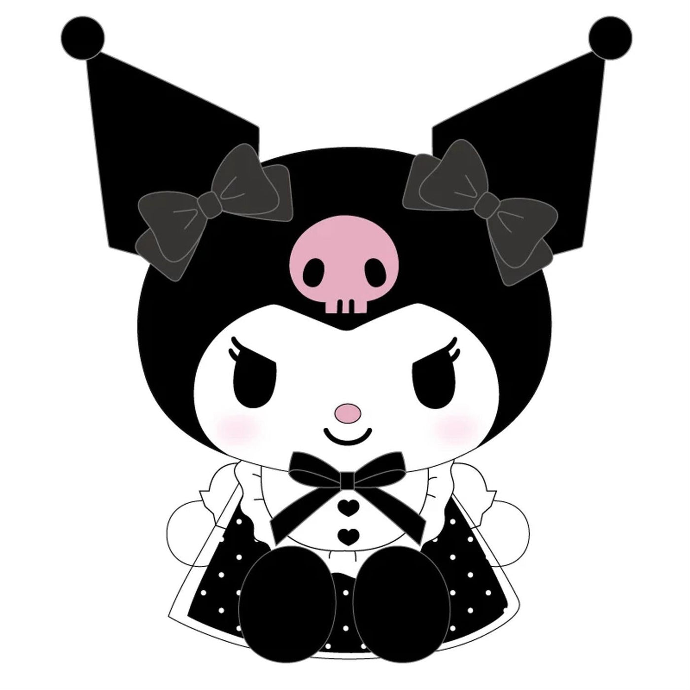 Kuromi 9" Plush (Pretty Party Series)