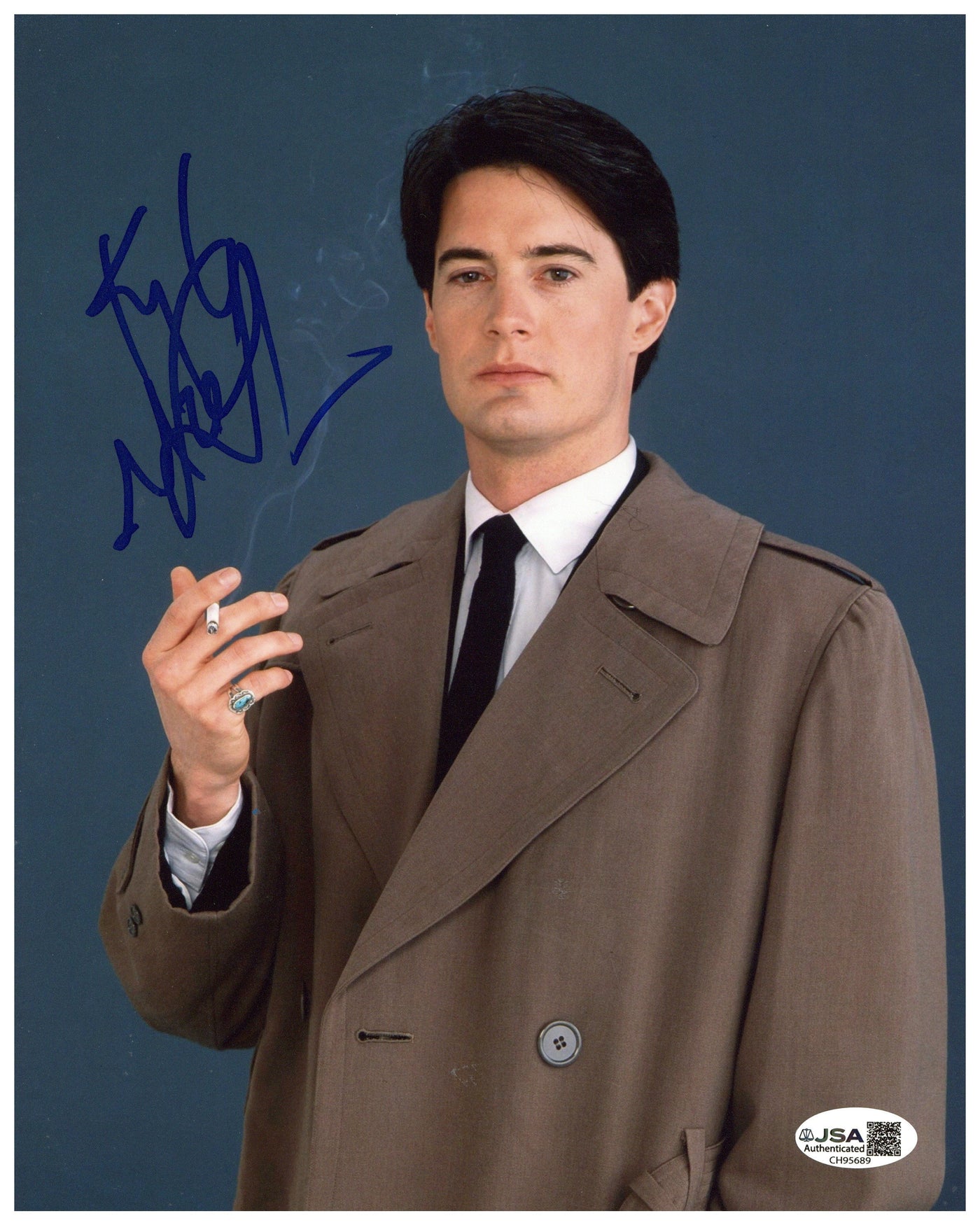 Kyle MacLachlan Signed 8x10 Photo Twin Peaks Autographed JSA COA 2