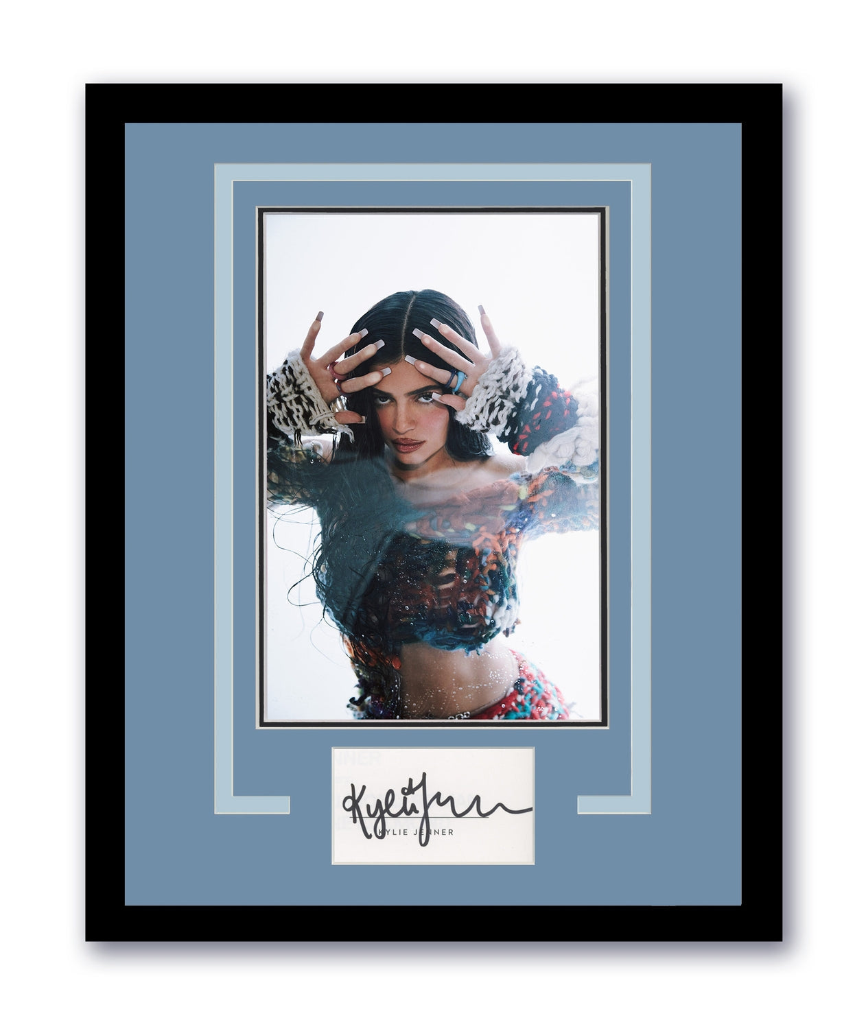 Kylie Jenner Signed Cut 11x14 Kardashians Autographed Authentic ACOA 4
