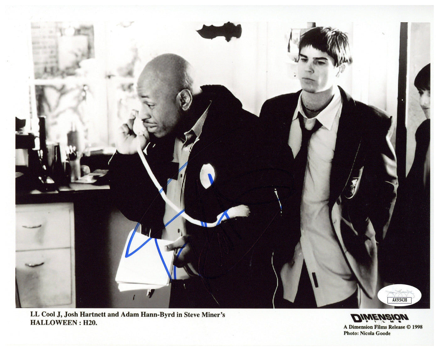 LL Cool J Signed 8x10 Photo HALLOWEEN H20 Autographed JSA COA #2