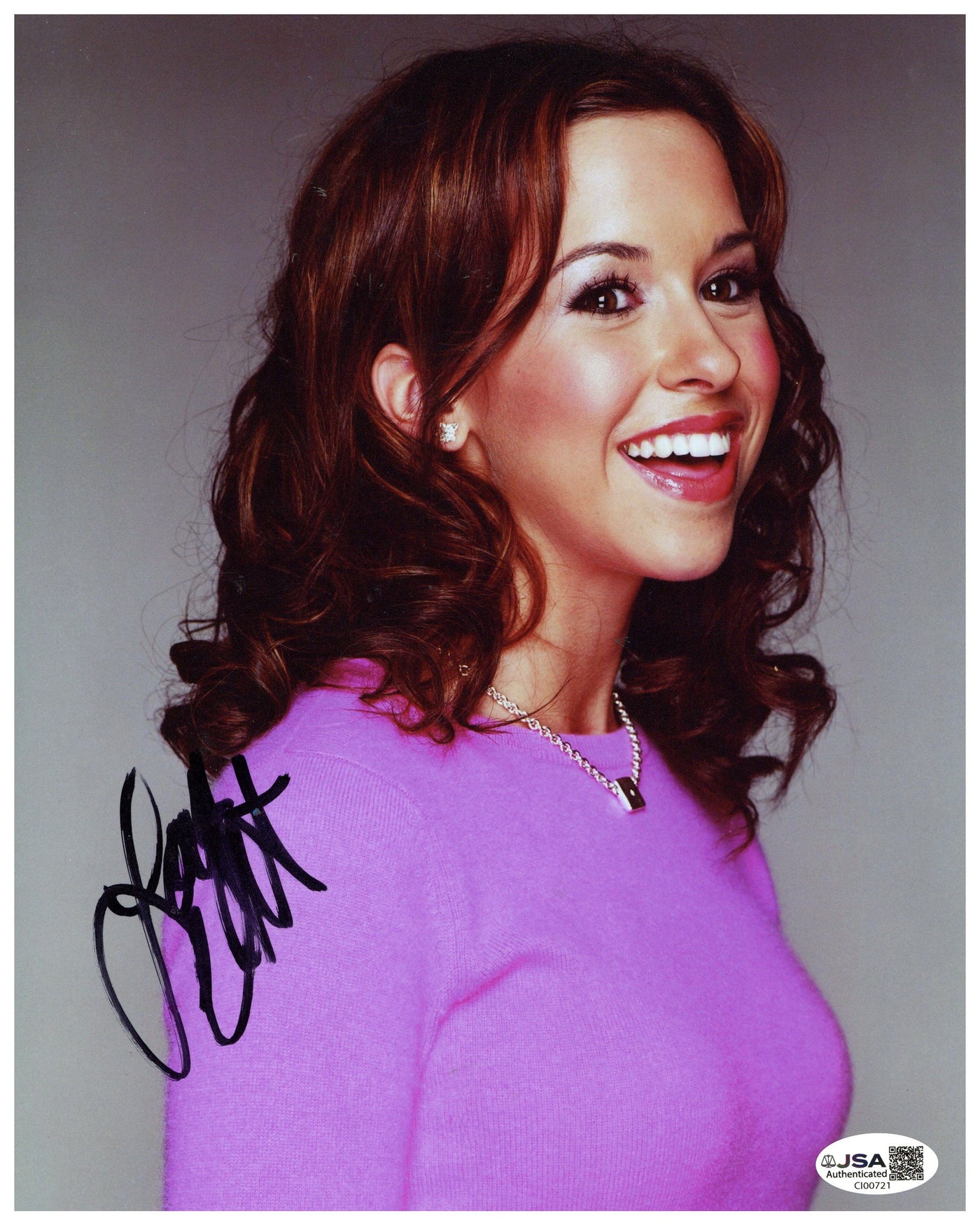 Lacey Chabert Signed 8x10 Photo Mean Girls Gretchen Wieners Autographed JSA