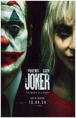 Image of Lady Gaga Signed 11x17 Photo Joker Movie Authentic Autographed JSA COA