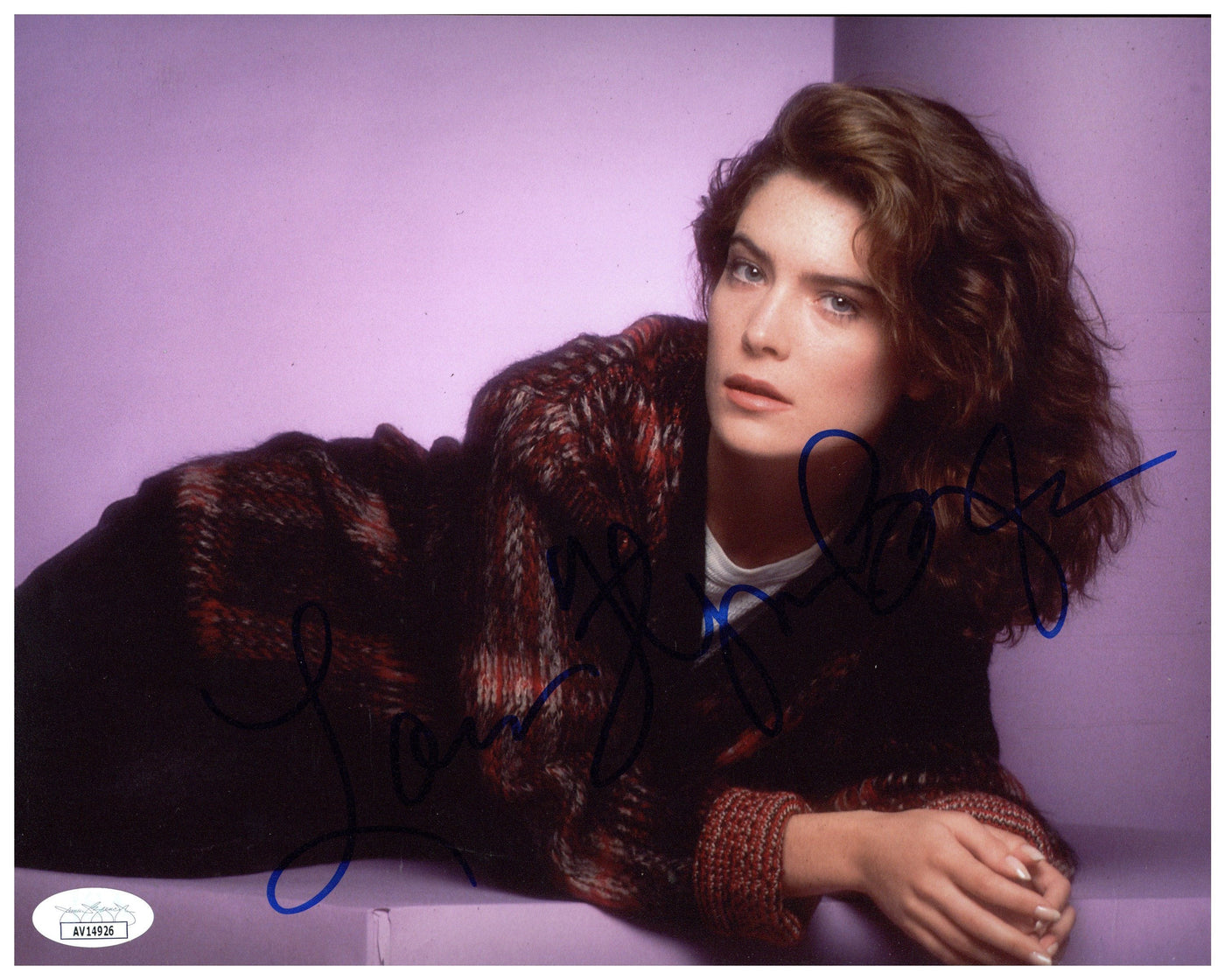 Lara Flynn Boyle Signed 8x10 Photo Twin Peaks Authentic Autographed JSA COA #2