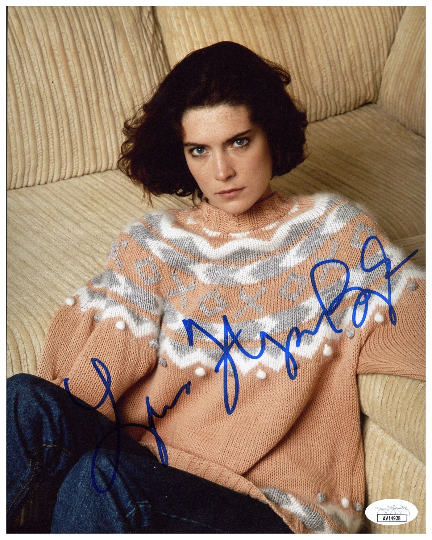 Lara Flynn Boyle Signed 8x10 Photo Twin Peaks Authentic Autographed JSA COA