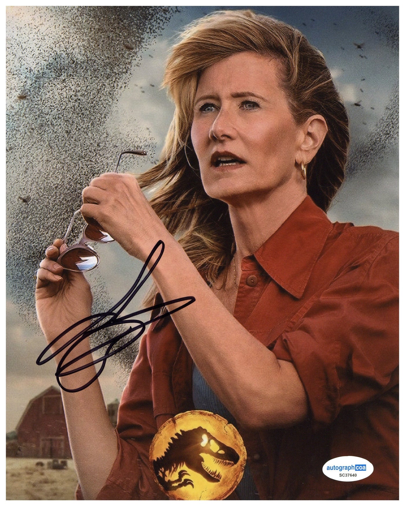Laura Dern Signed 8X10 Photo Jurassic Park Autographed ACOA