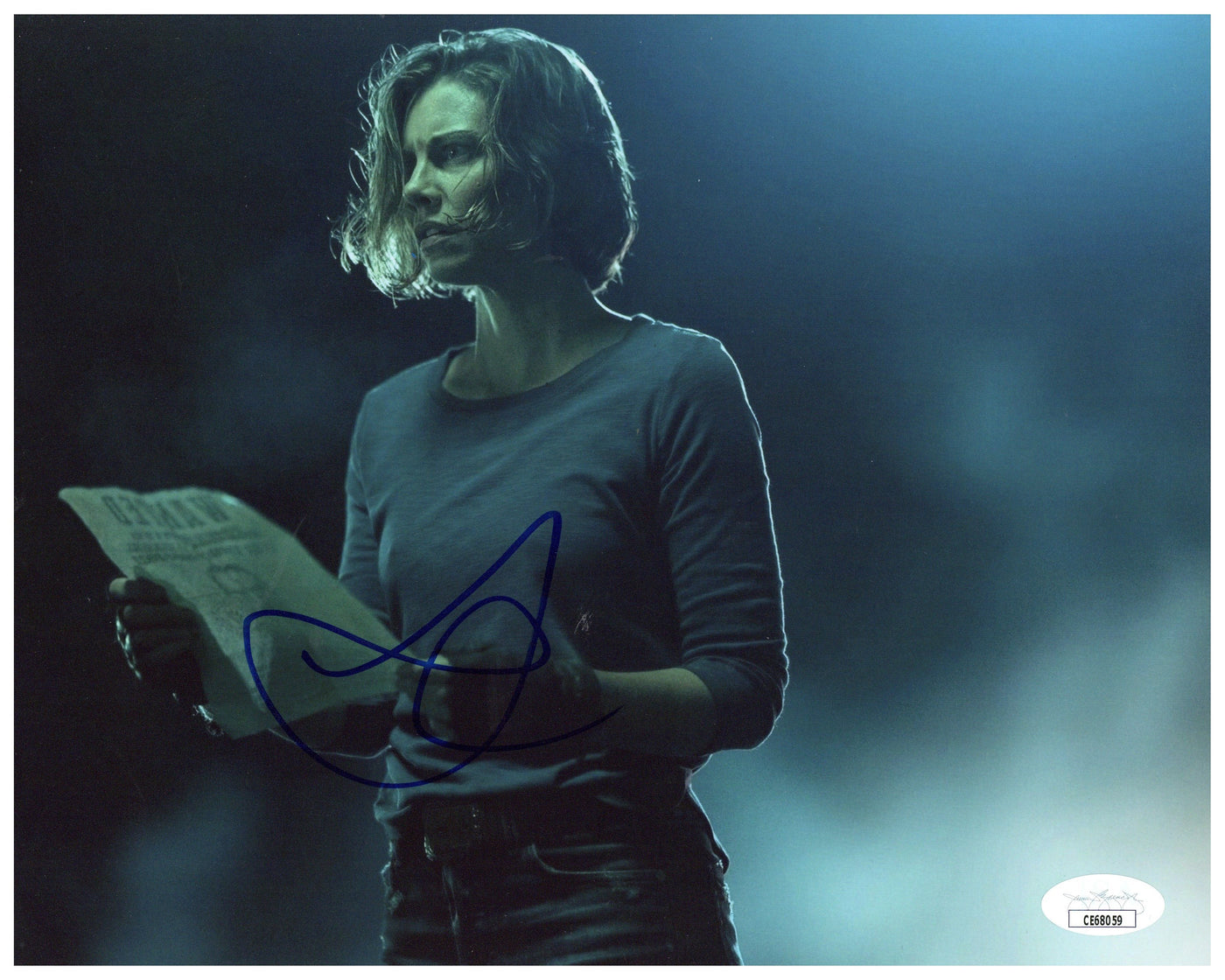 Lauren Cohan Signed 8x10 Photo Walking Dead Maggie Autographed JSA COA 2