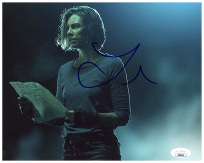 Lauren Cohan Signed 8x10 Photo Walking Dead Maggie Autographed JSA COA 2