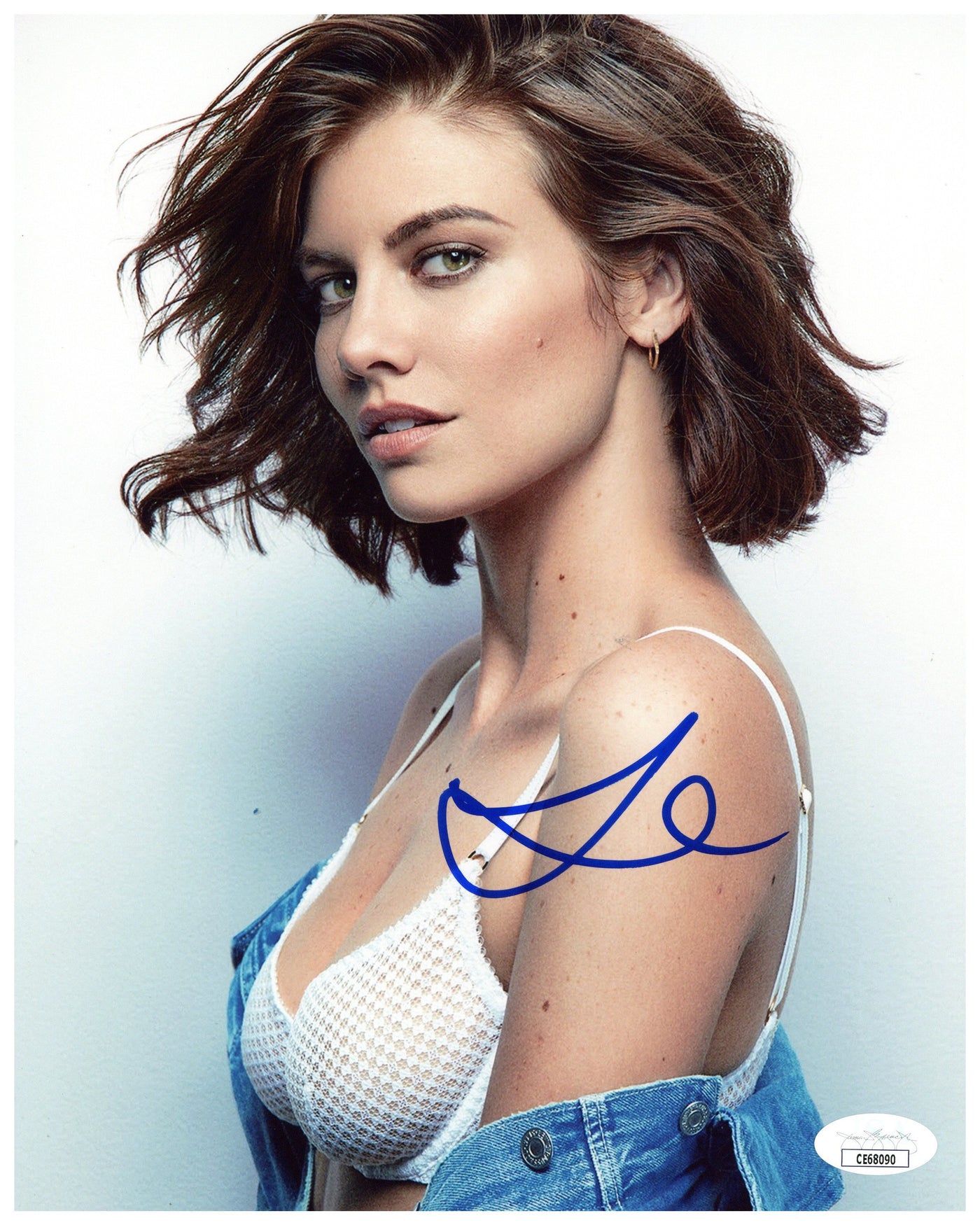 Lauren Cohan Signed 8x10 Photo Walking Dead Maggie Autographed JSA COA #4