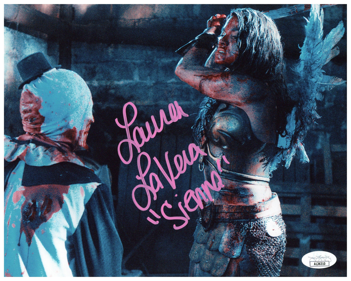 Lauren LaVera Signed 8x10 Photo Terrifier Horror Autographed JSA COA #2