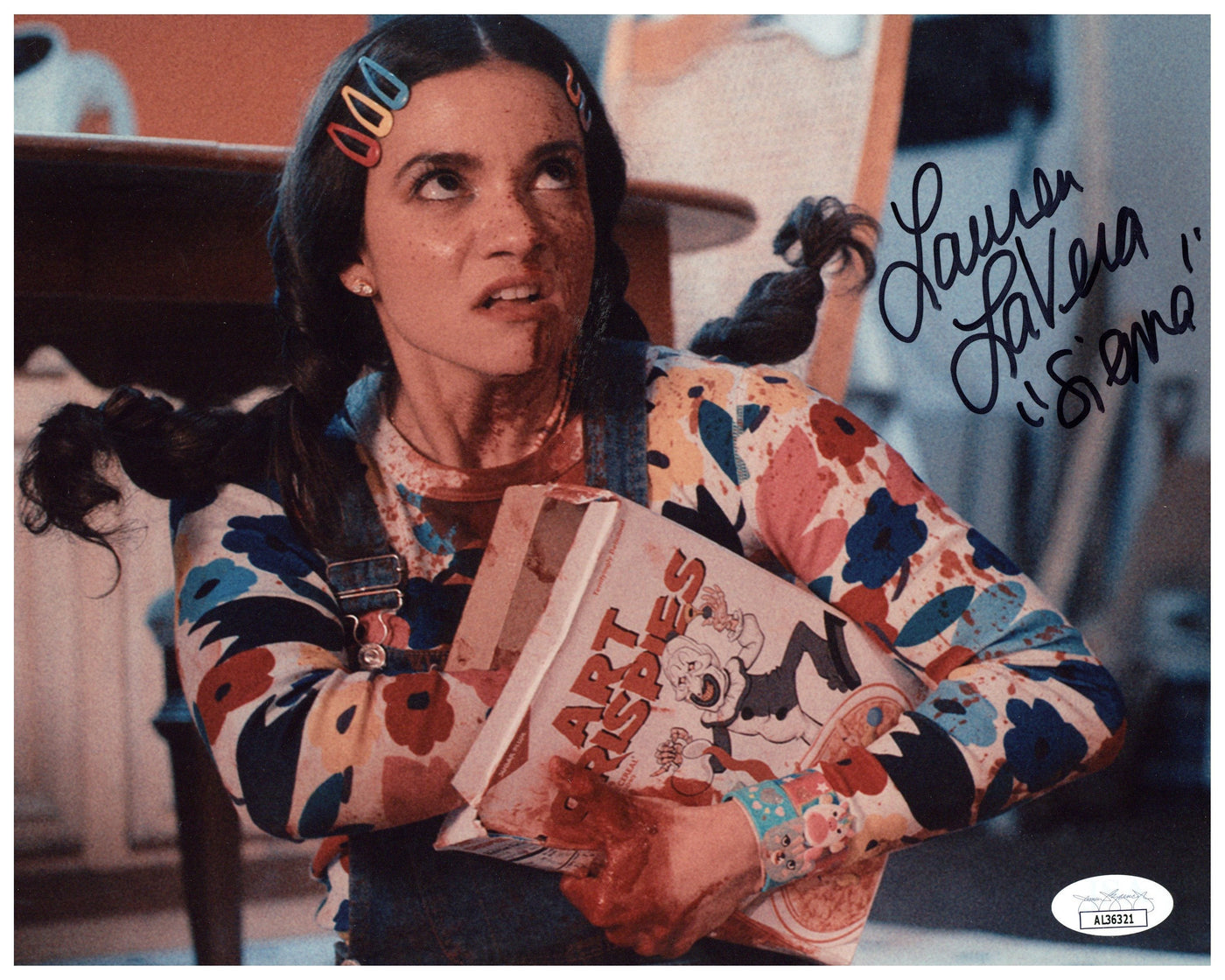 Lauren LaVera Signed 8x10 Photo Terrifier Horror Autographed JSA COA #4