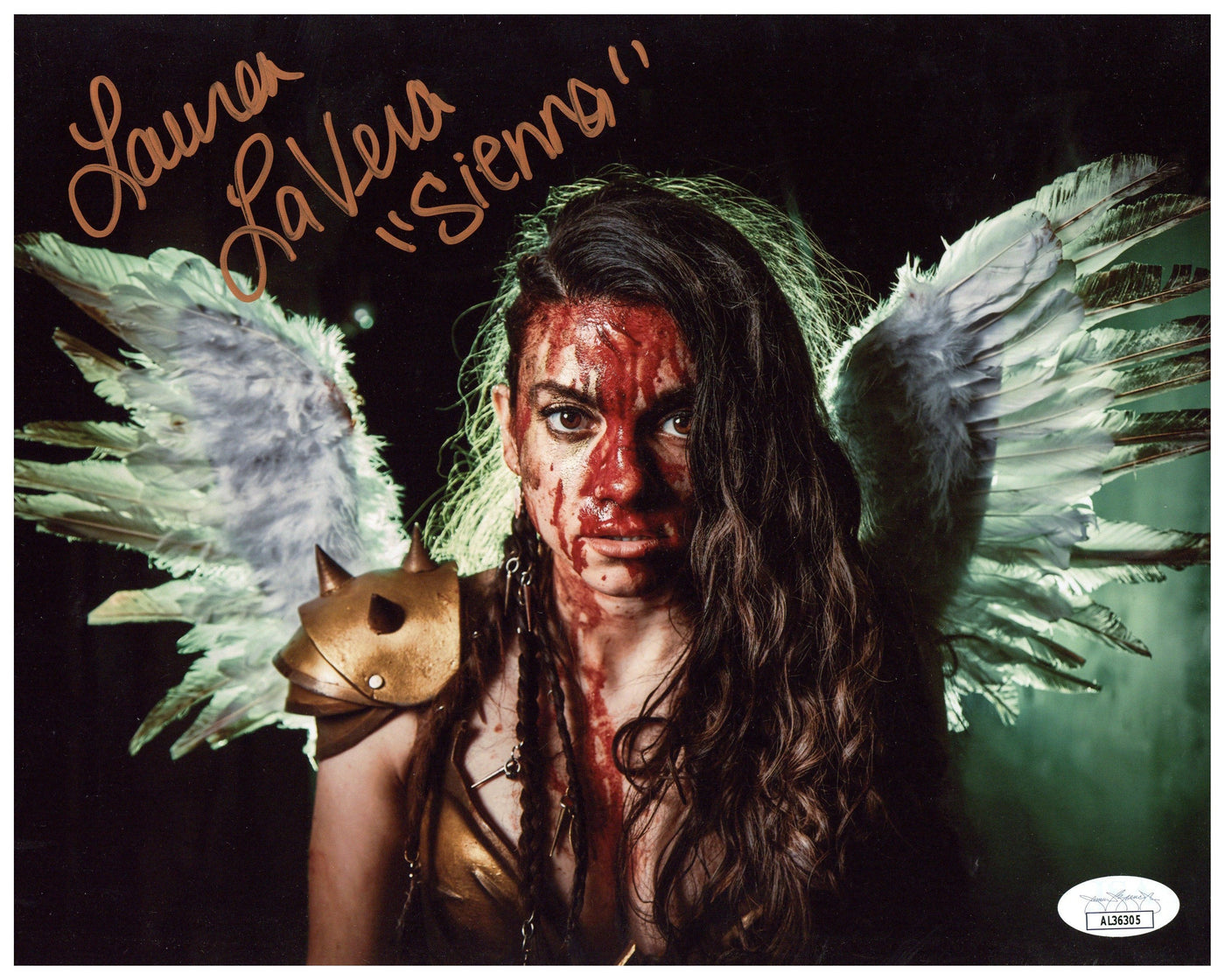 Lauren LaVera Signed 8x10 Photo Terrifier Horror Autographed JSA COA