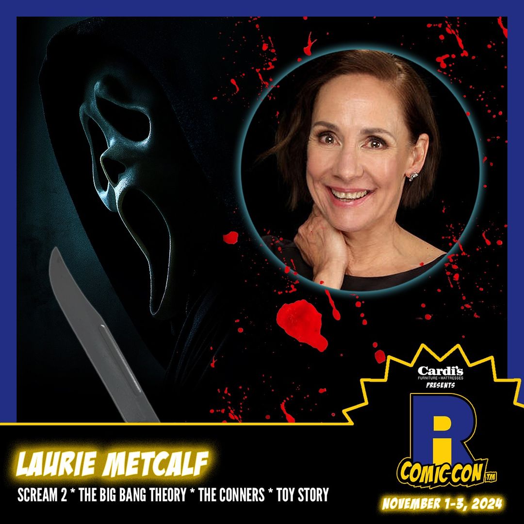 Laurie Metcalf Official Autograph Mail-In Service - Rhode Island Comic Con 2024