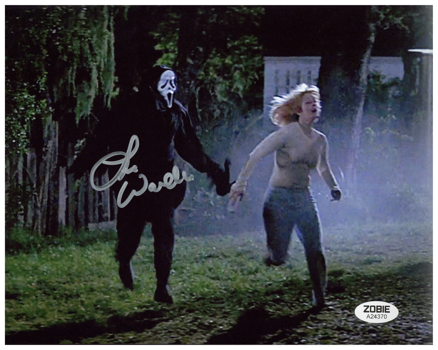 Lee Waddell Signed 8x10 Photo Scream Ghostface Autographed Zobie COA