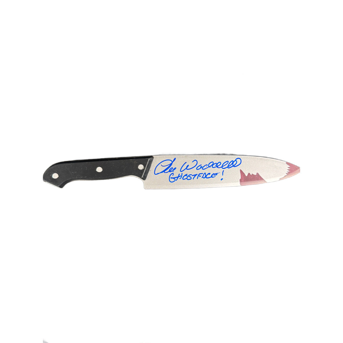 Lee Waddell Signed Prop Knife Scream Ghostface Authentic Autographed JSA COA