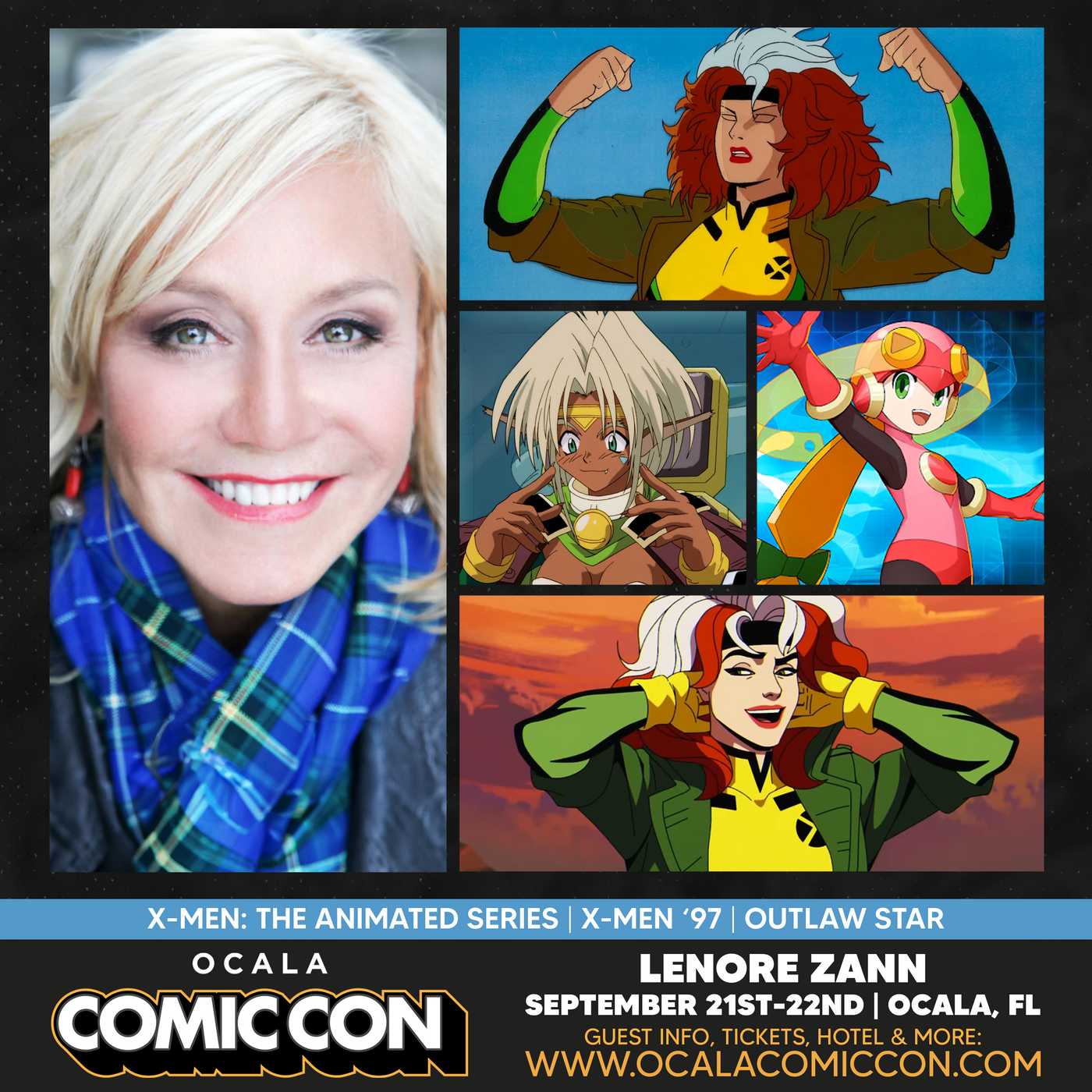 Lenore Zann Official Autograph Mail-In Service - Ocala Comic Con 2024