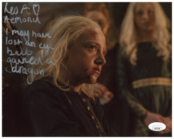 Image of Leo Ashton Signed 8x10 Photo House of the Dragon Aemond Autographed JSA COA