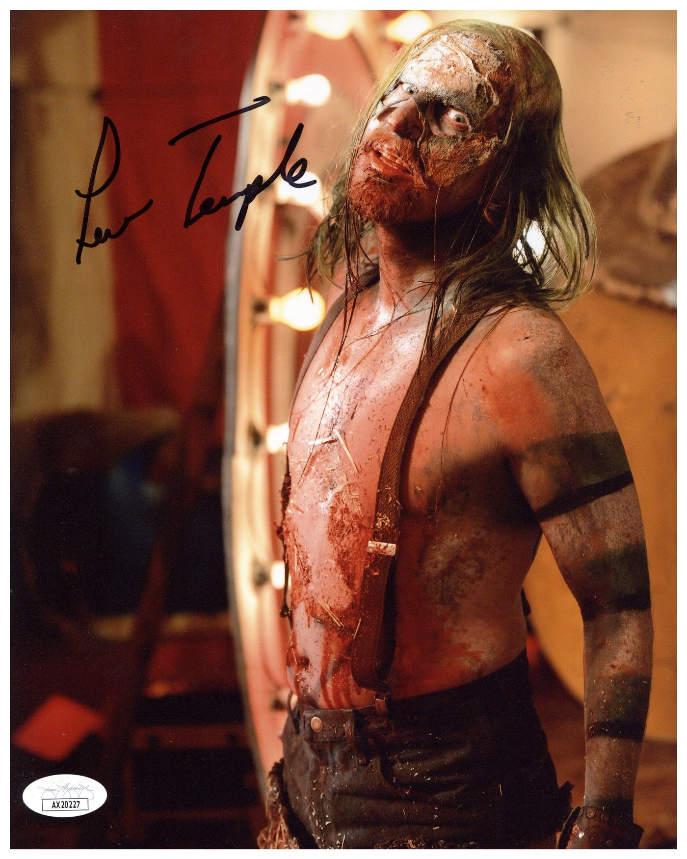 Lew Temple Signed 8x10 Photo 31 Psycho-Head Autographed JSA COA