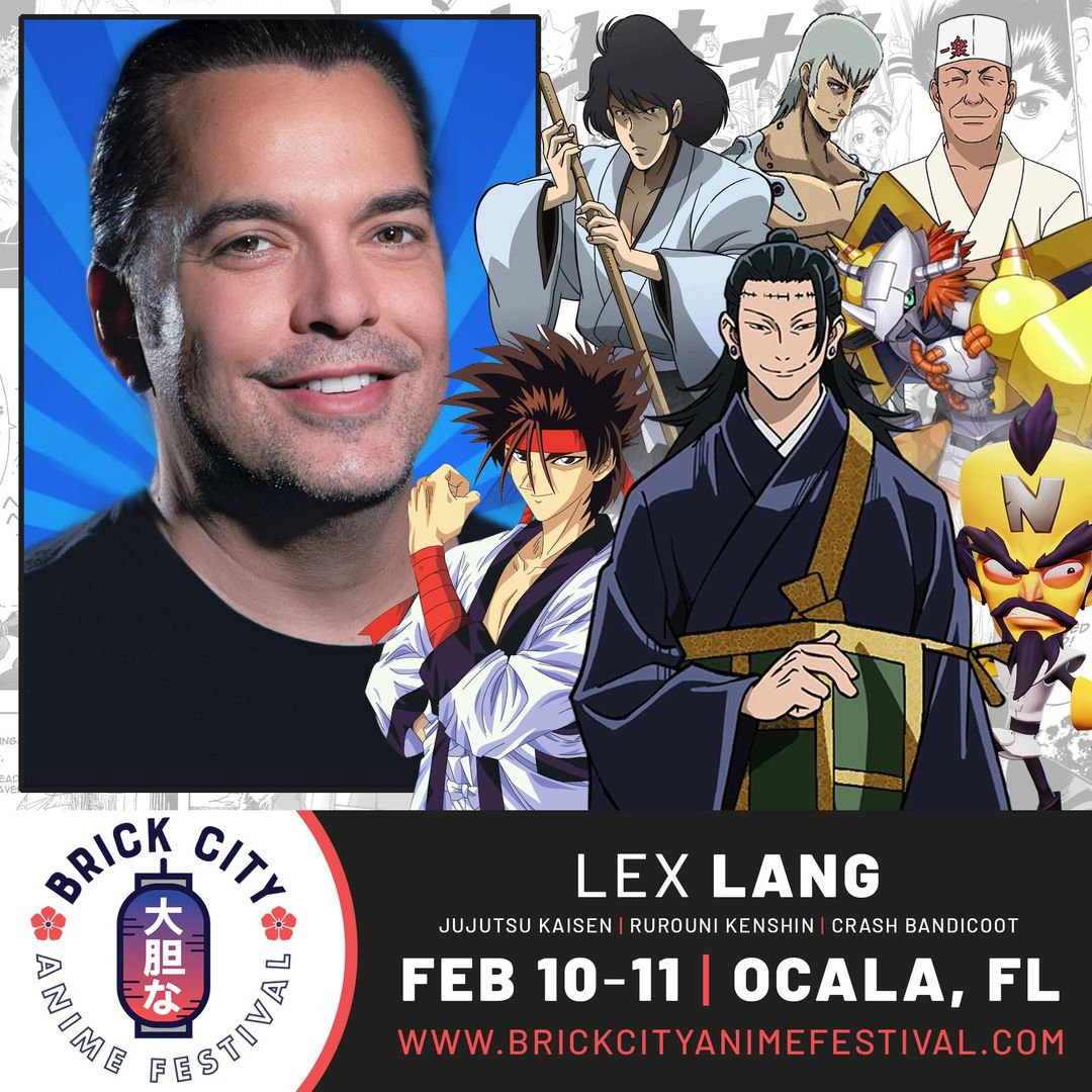 Lex Lang Official Autograph MailIn Service Brick City Anime Festiva