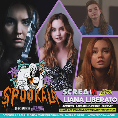 Liana Liberato Official Autograph Mail-In Service - Spookala 2024