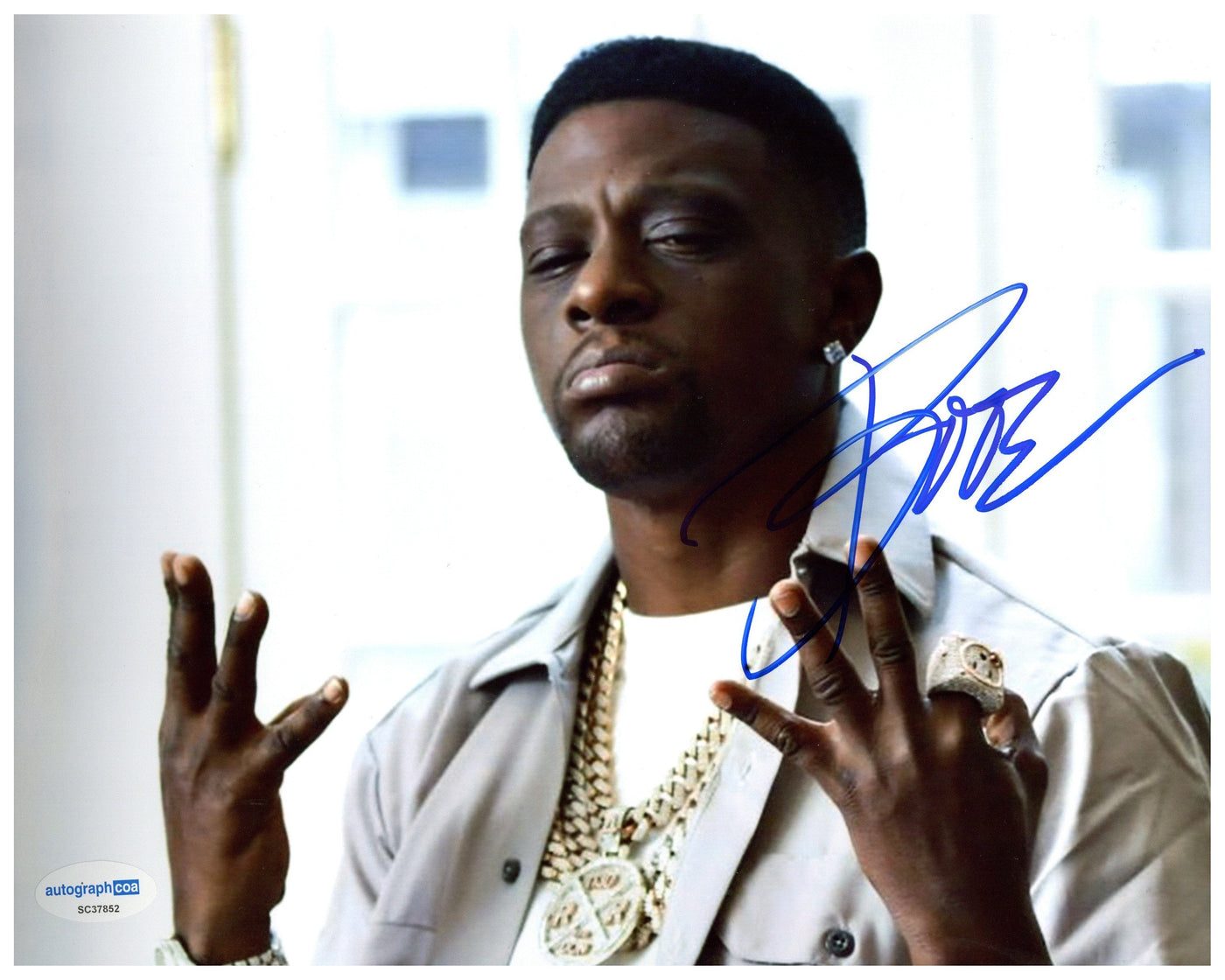 Lil Boosie Badazz Signed 8x10 Photo Hip Hop Rapper Autographed Autograph COA