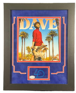 Image of Lil Dicky Dave Burd Signed Cut Custom Framed Autographed ACOA COA