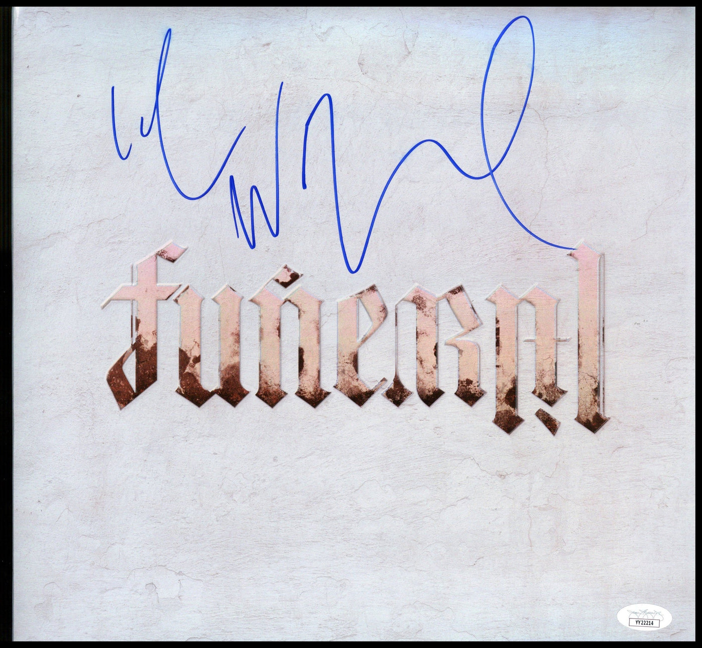 Lil Wayne Signed Autographed Funeral Vinyl Record Album LP - JSA COA Full Letter