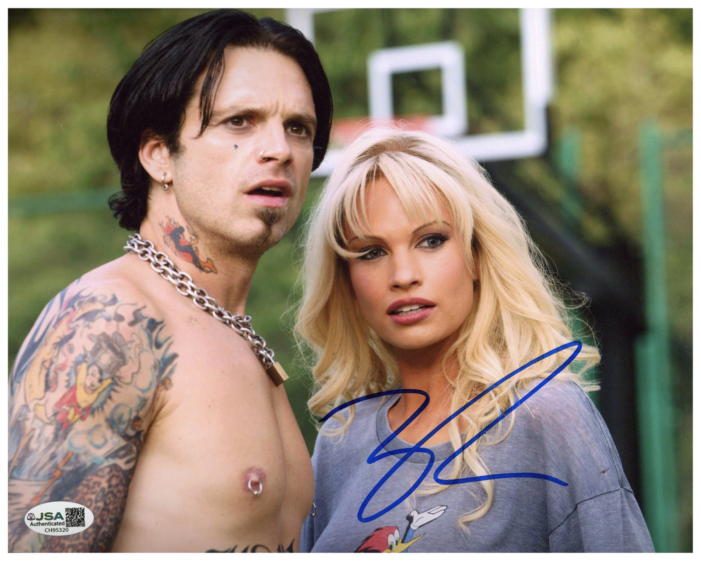 Lily James Signed 8x10 Photo Pam and Tommy Autographed JSA COA 7