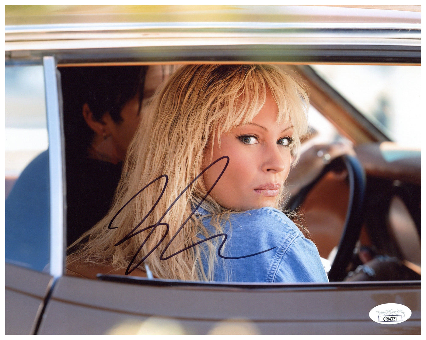 Lily James Signed 8x10 Photo Pam and Tommy Autographed JSA COA