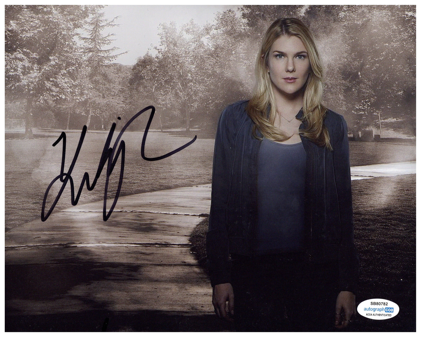 Lily Rabe Signed 8x10 Photo American Horror Story Autographed ACOA