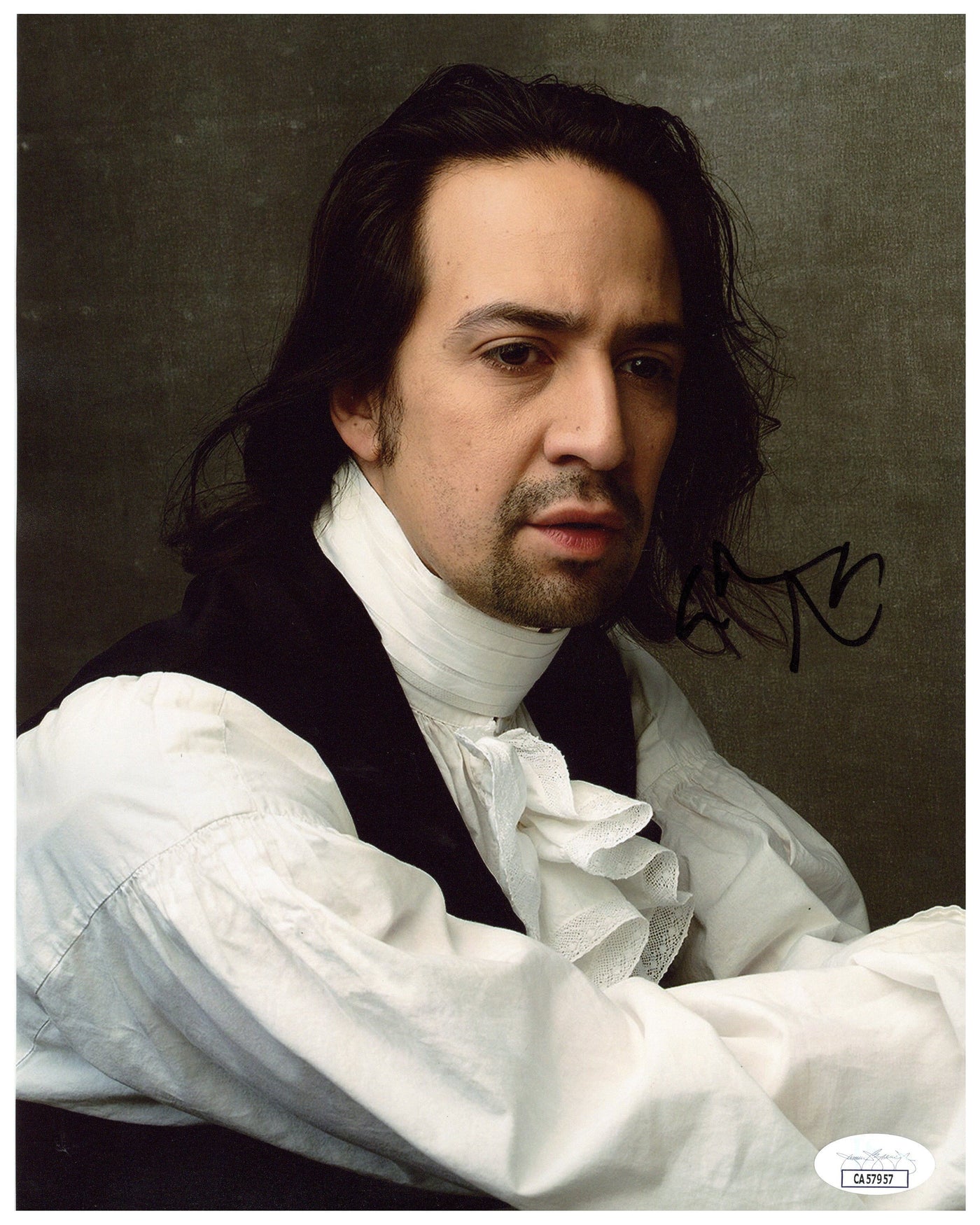 Lin-Manuel Miranda Signed 8x10 Photo Hamilton Autographed JSA COA #2