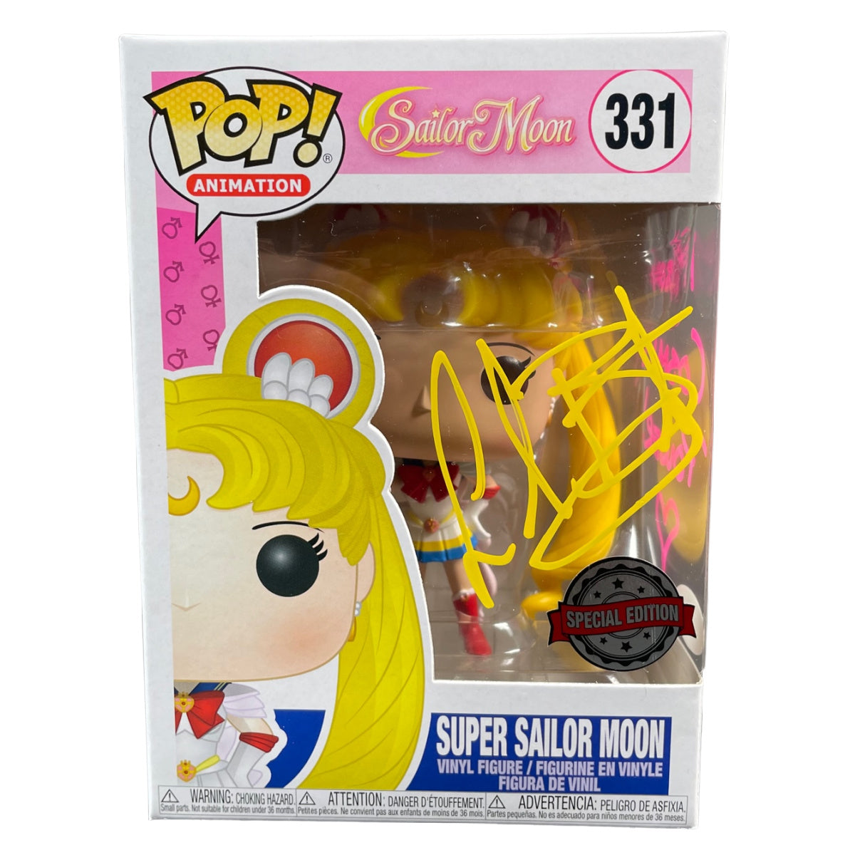 Linda Ballantyne Signed Funko POP Sailor Moon Super Autographed Authentic JSA #3